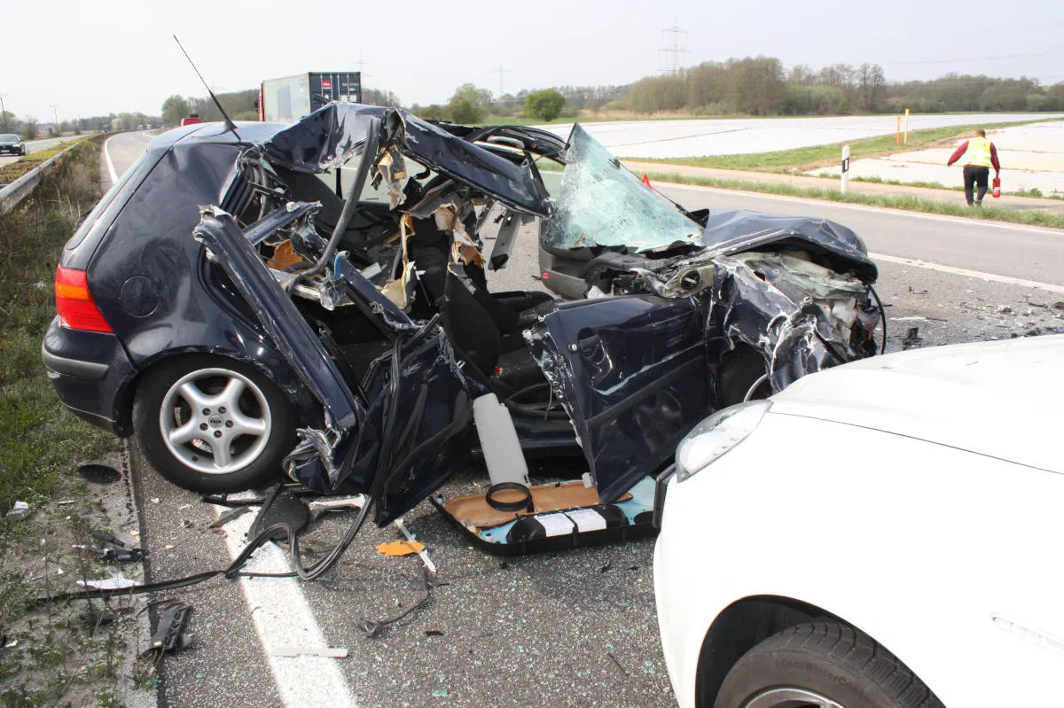 Entenfamilie löst schweren Unfall aus