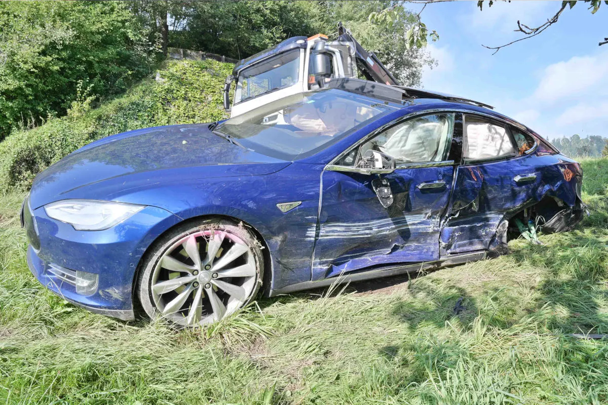 Menznau  LU - Unfall mit vier Verletzten
