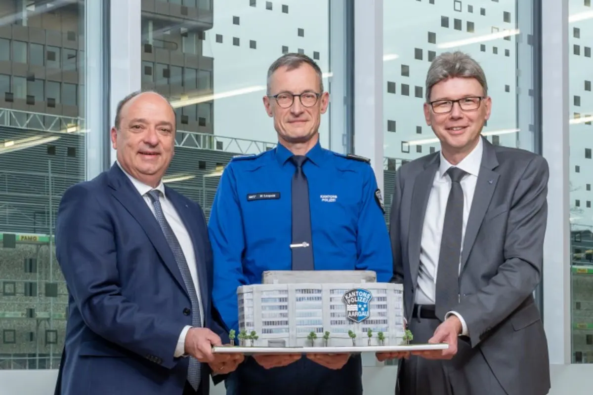 Aarau AG – Neues Polizeigebäude offiziell eröffnet