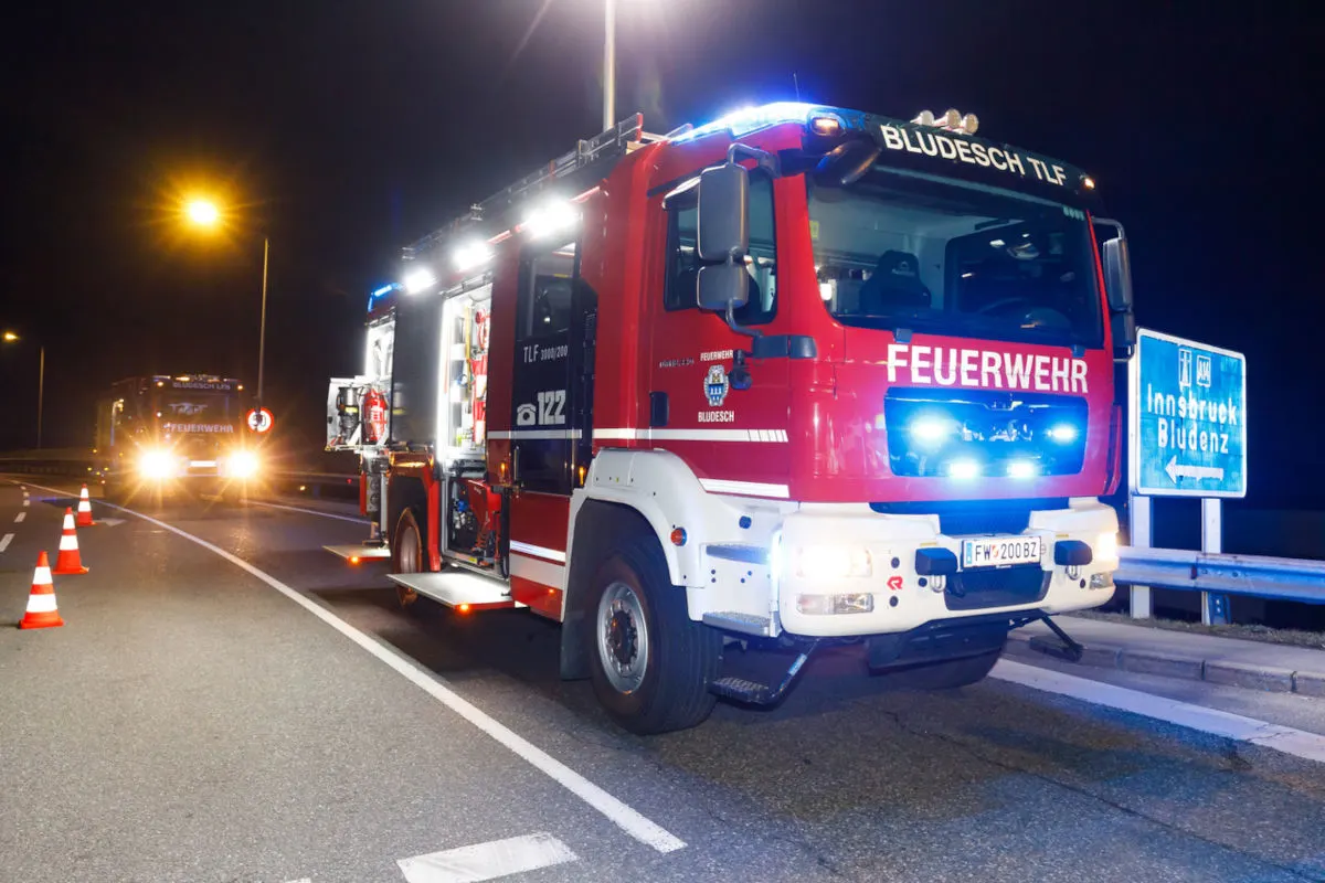 Nenzing – Zwei Verletzte nach Unfall
