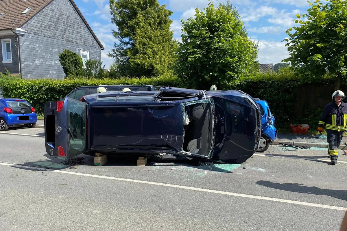 Sprockhövel – Zwei Verletzte bei Verkehrsunfall