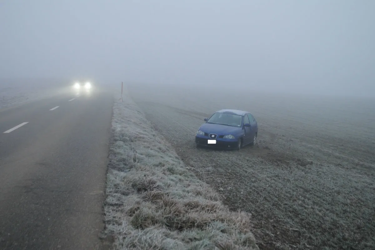Kanton SH - Mehrere Verkehrsunfälle aufgrund Glatteis