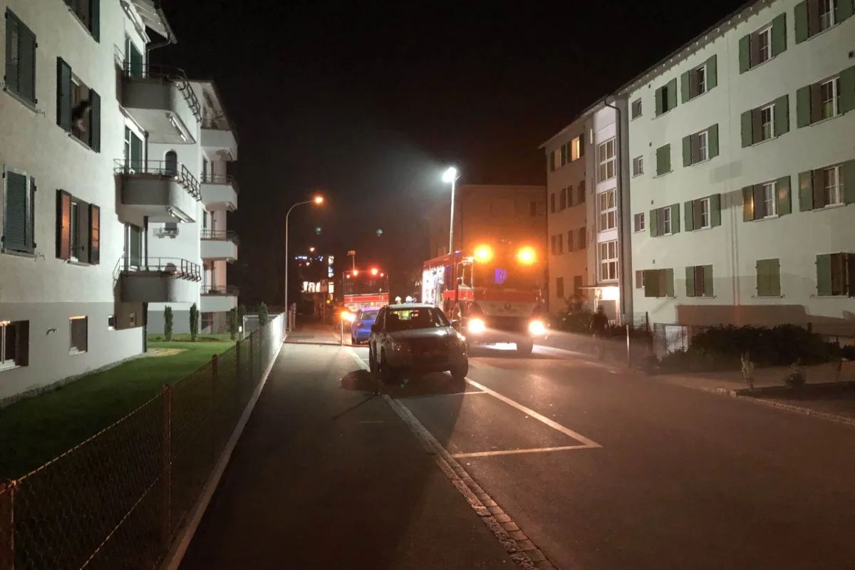 Brand in Wil SG - Zwei Männer verletzt