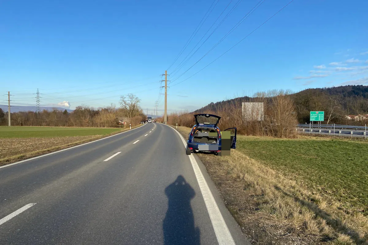 Kölliken AG – Nach Streifkollision weitergefahren 