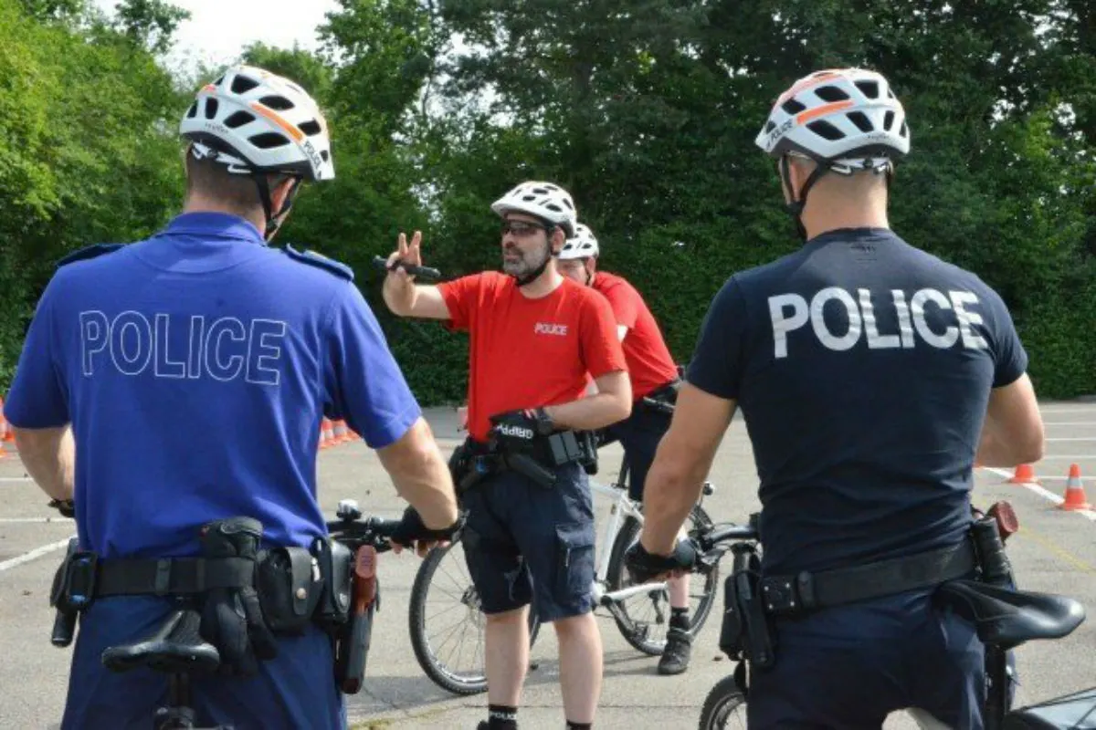 Bern BE - Der Weg zur Bike Police