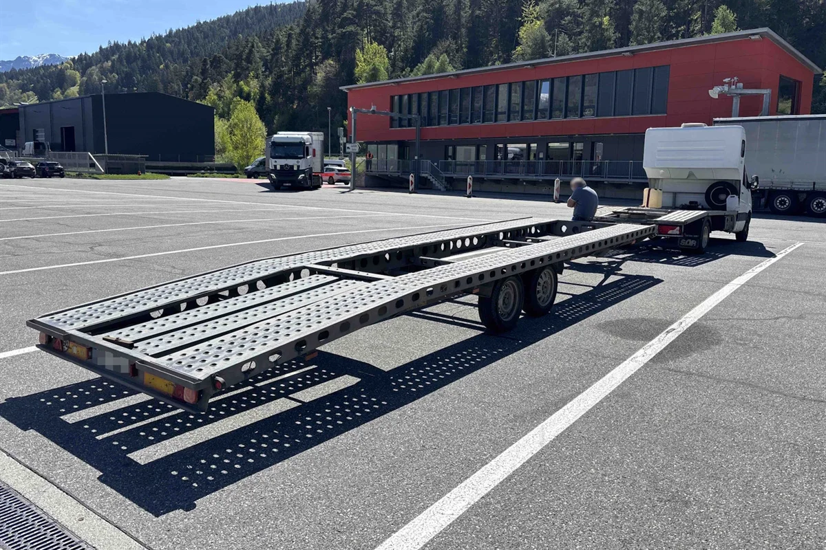 Cazis GR – Autotransporter wegen massiven Mängeln stillgelegt