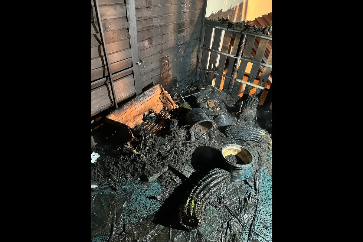 Schlatt TG – Balkonbrand