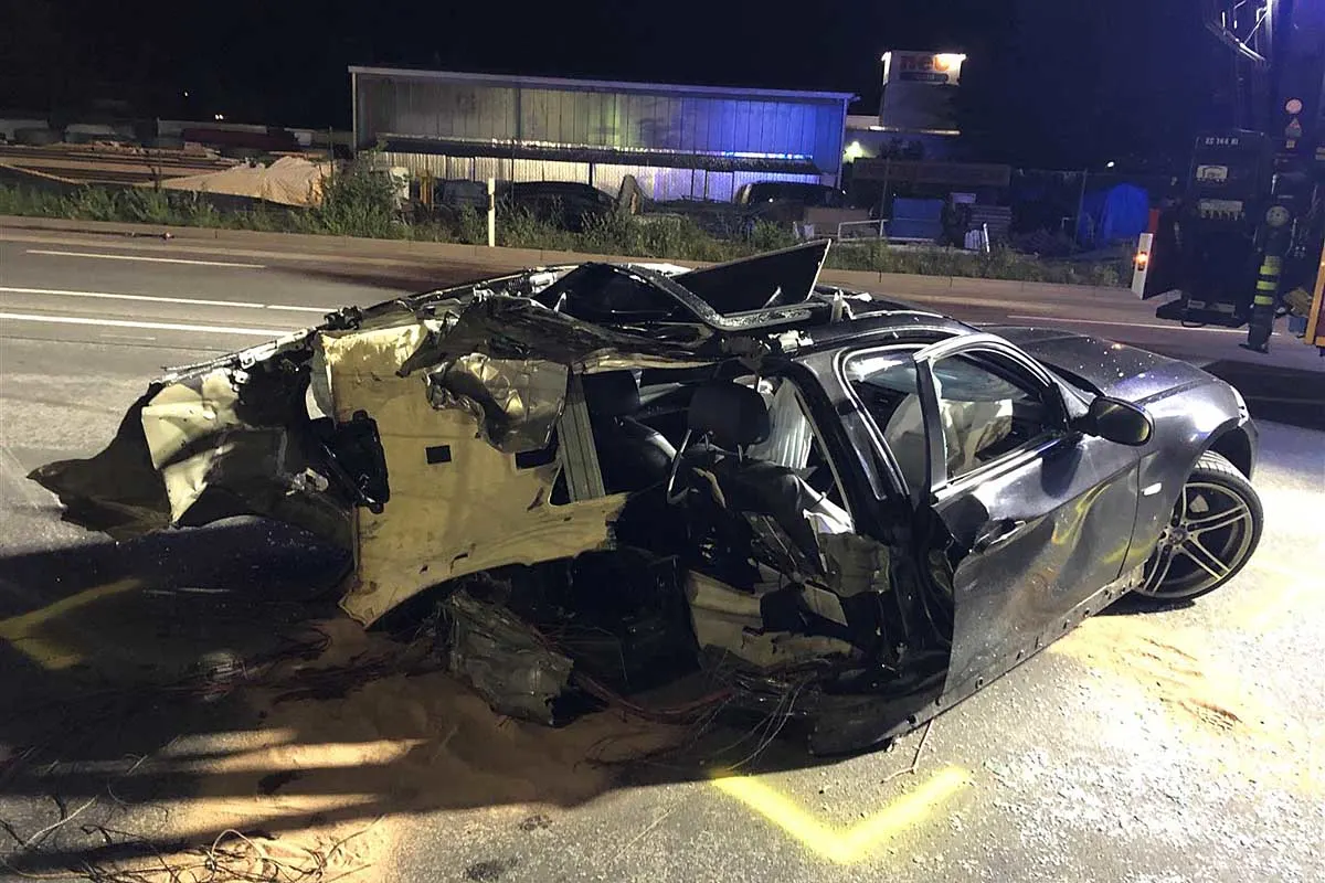 Worms - Schwerer Unfall nach Autorennen