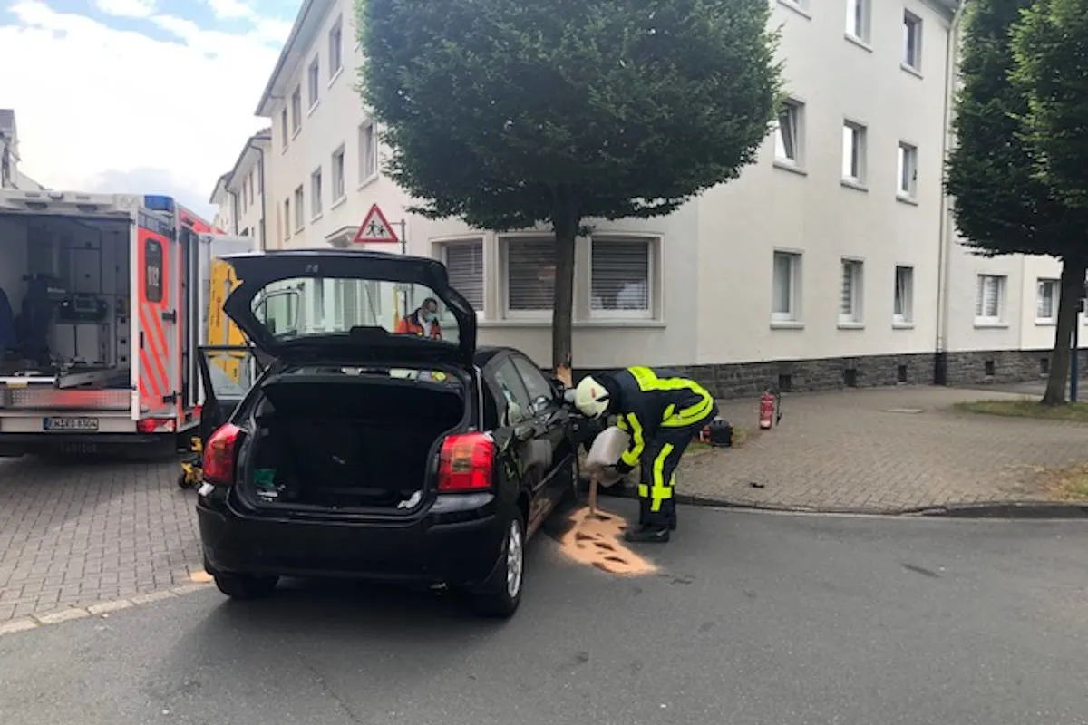 Schwelm – Verkehrsunfall am Blücherplatz