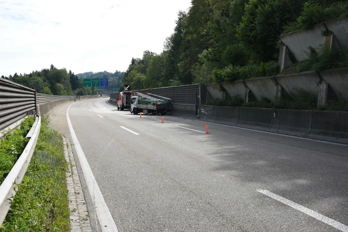 St.Gallen SG - Rad verloren und verletzt