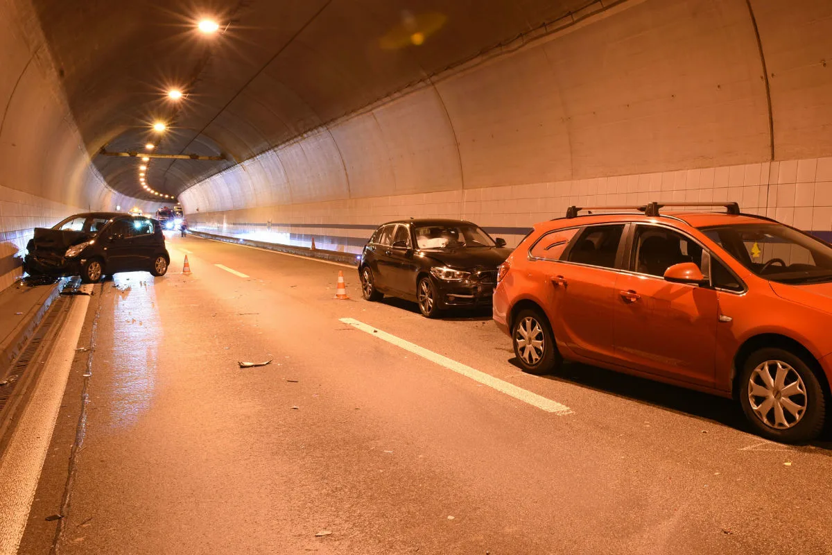 Unfall Eich LU - Fünf Personen verletzt nach Auffahrkollision!