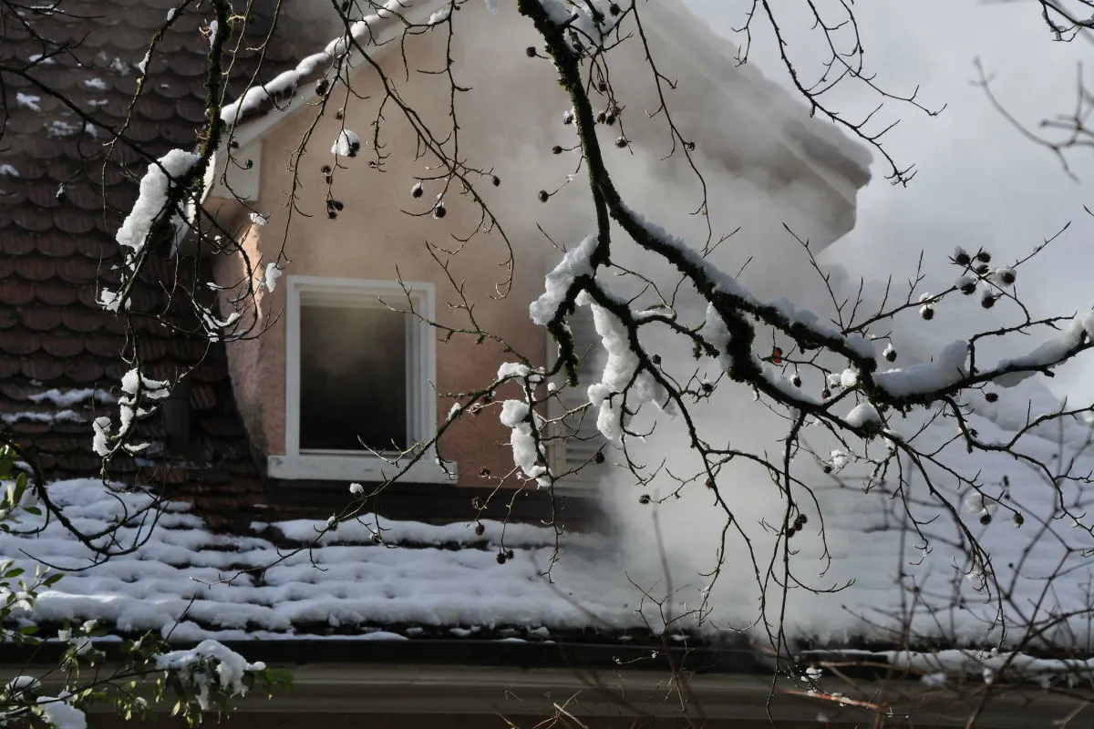 Grenchen SO - Starke Rauchentwicklung in einem Einfamilienhaus