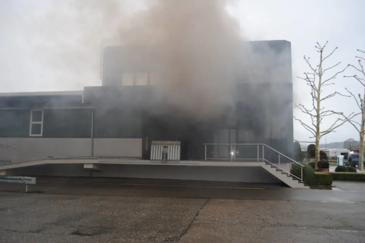 Ramsen SH - Brand in Chemieunternehmen