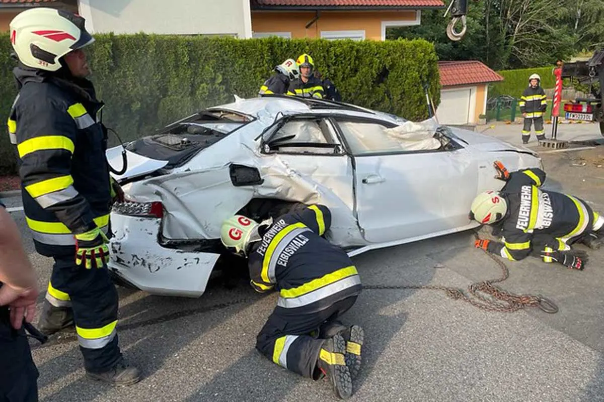 Eibiswald - Verkehrsunfall auf der B69