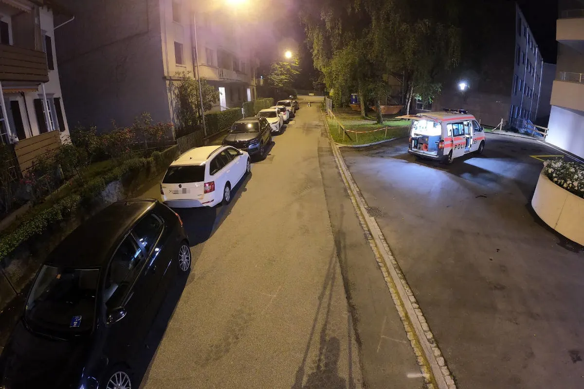 Stadt St.Gallen – Kollision E-Trottinett-Fahrer mit Personenwagen