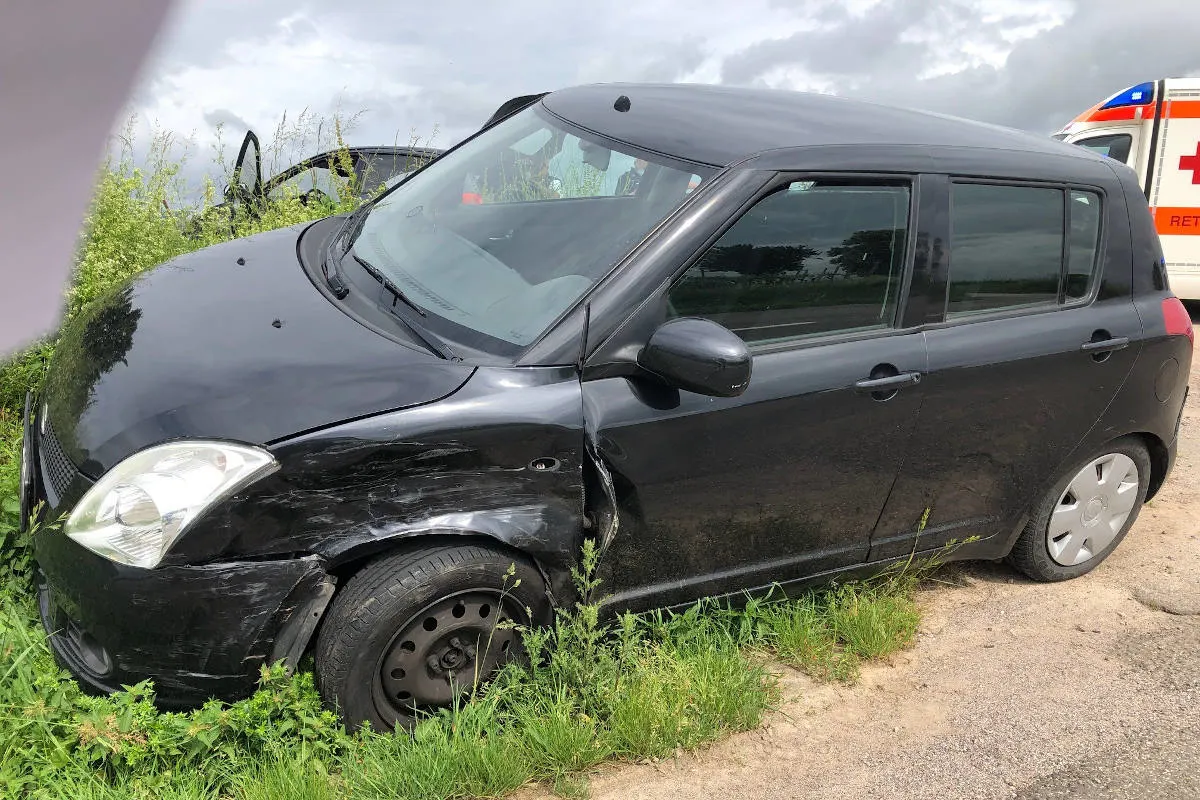 Oberhausen – Auto übersehen und Kollision verursacht