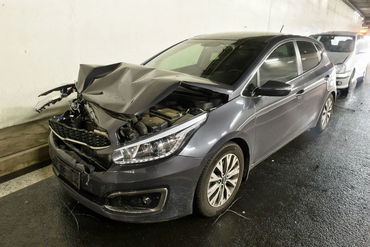 Luzern A2 - Kollision zwischen mehreren Personenwagen