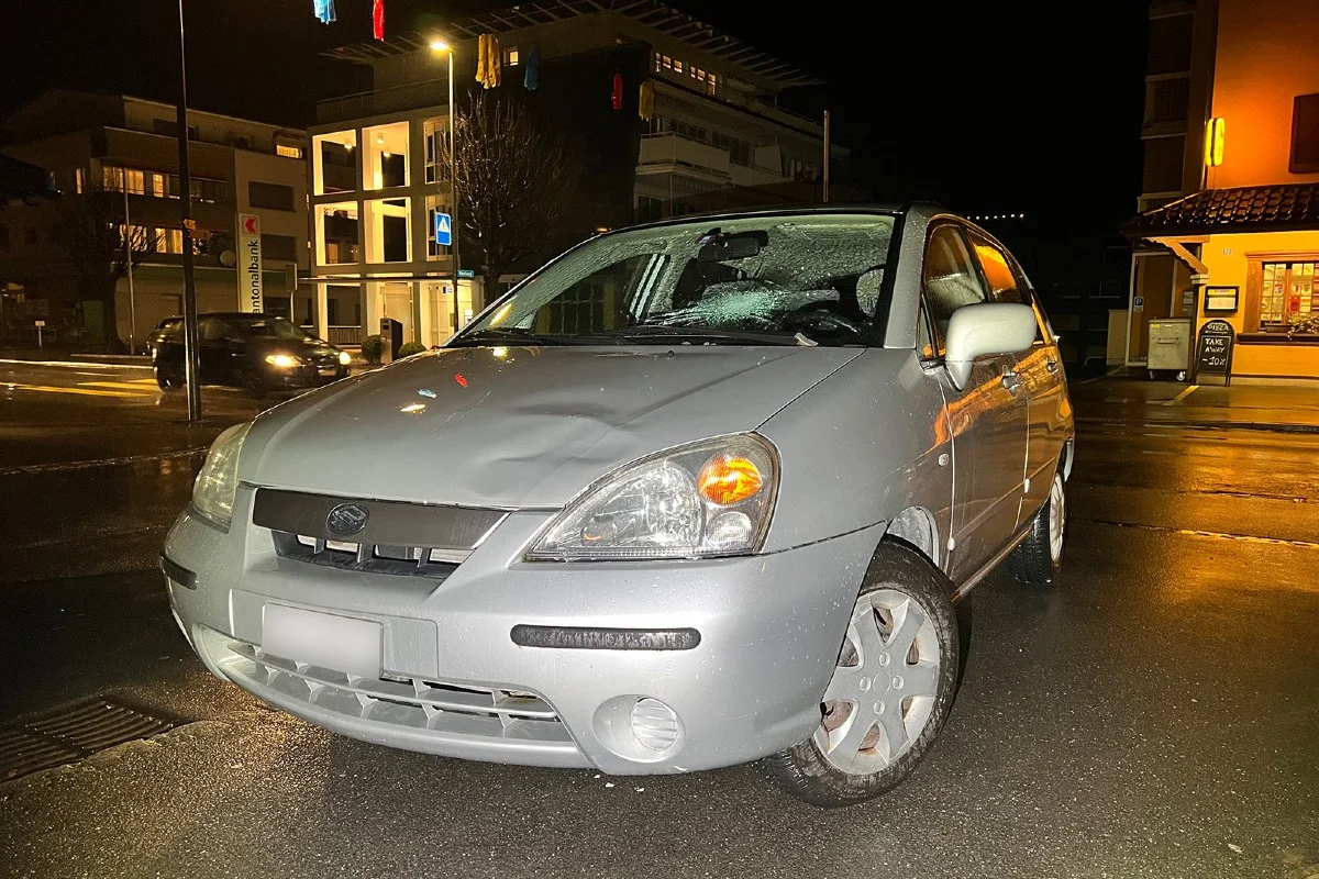 St. Gallen - Unfall auf dem Fussgängerstreifen in Alpnach Dorf