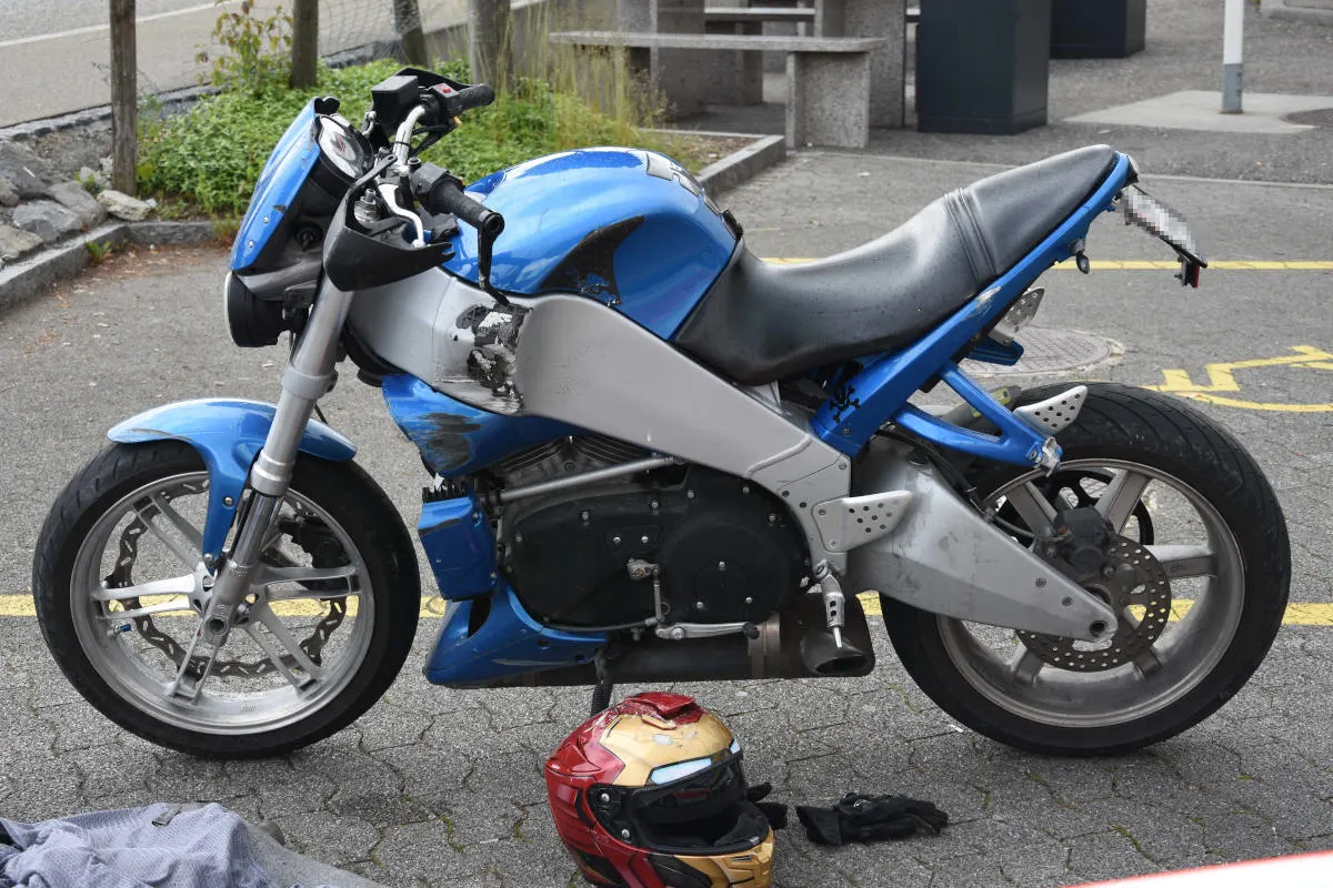 A1 St.Gallen – Unfall mit Motorrad im Schoren-Tunnel