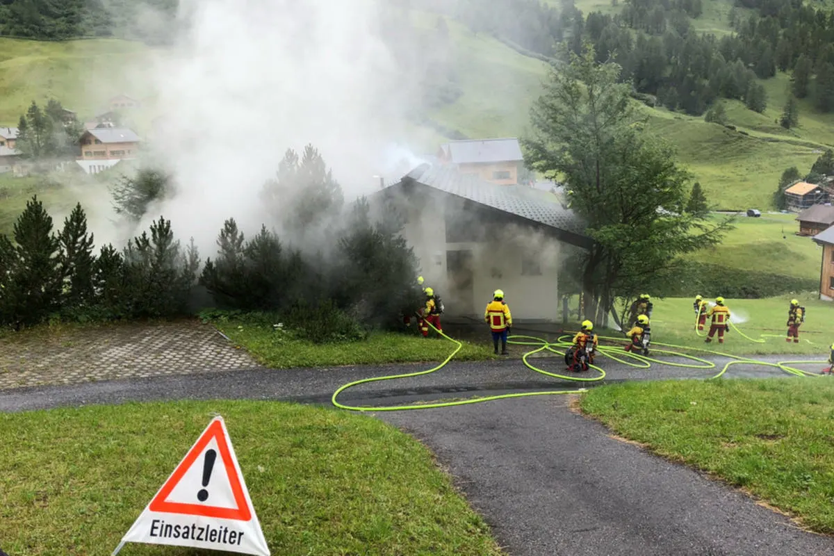 Malbun FL - Brandursache geklärt