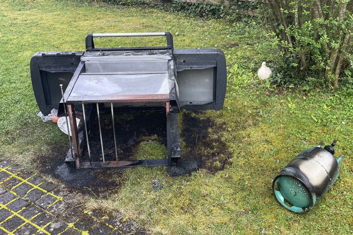 Frauenfeld TG - Gasgrill brannte