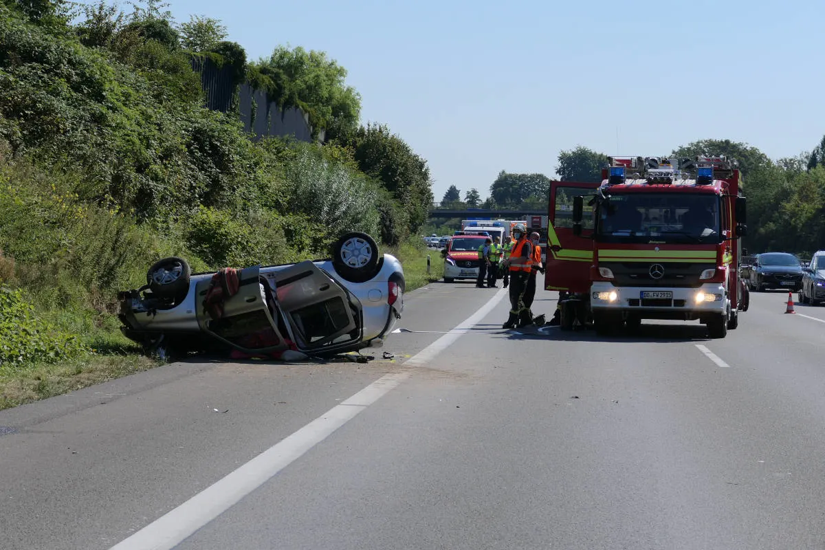 Dortmund – Schwerer Verkehrsunfalls auf der A2