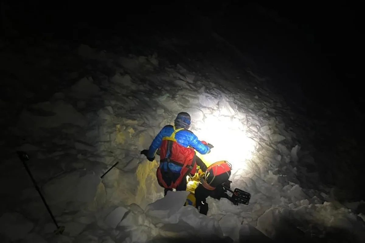 Liddes VS -  Glücklicher Ausgang nach Lawinenniedergang