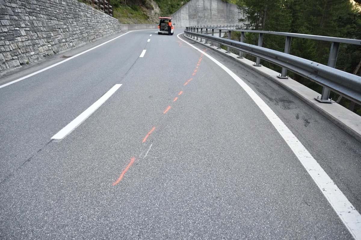 Davos GR - Herrschaft übers Motorrad verloren
