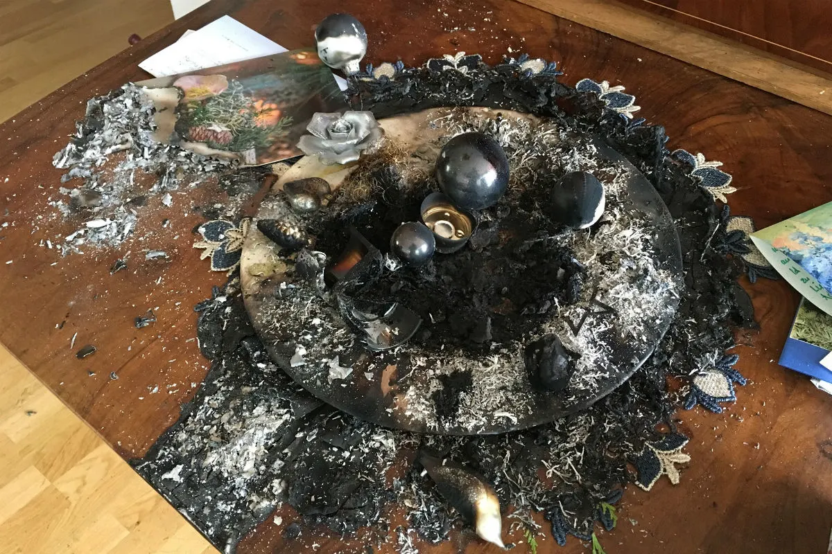 Vorsicht - Grosse Brandgefahr während der Adventszeit!