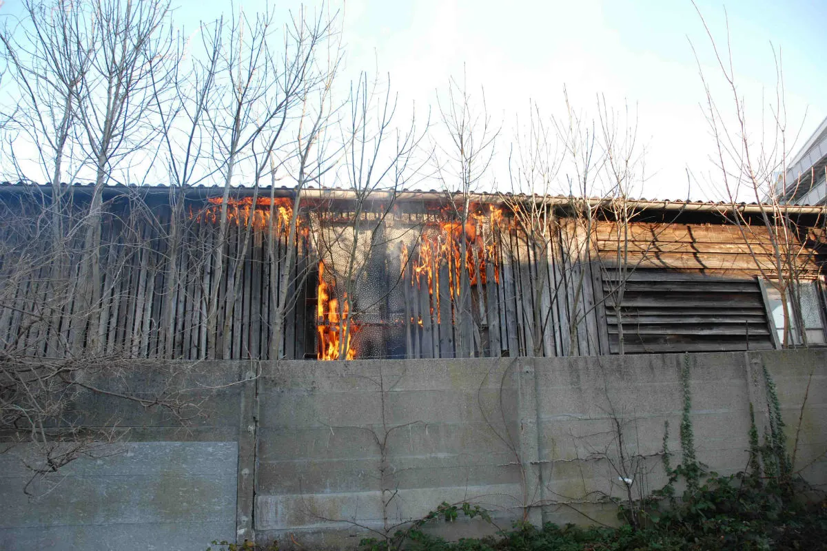 Grenchen SO - Brand in Lagerhalle