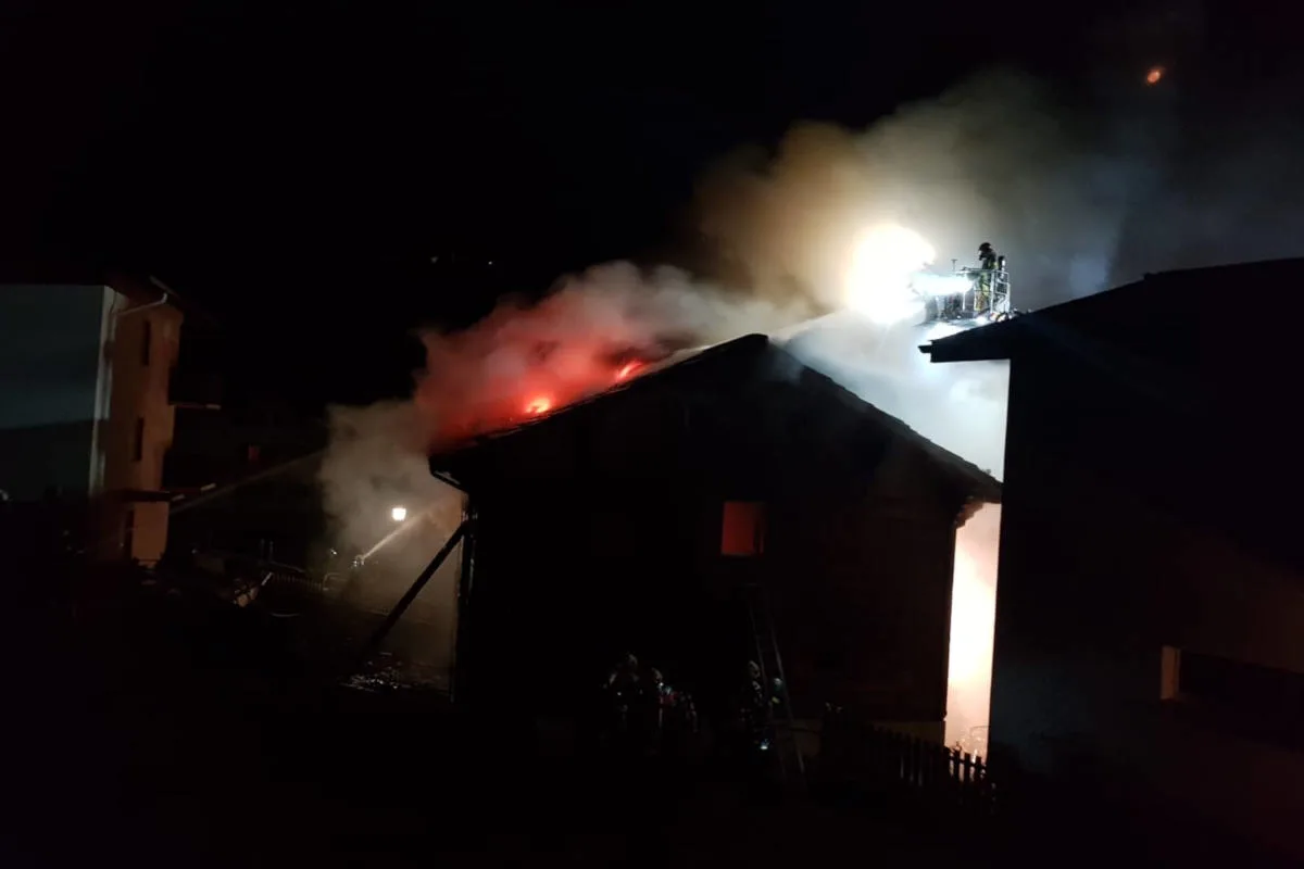 Visperterminen VS - 1 Person bei Wohnhausbrand verstorben