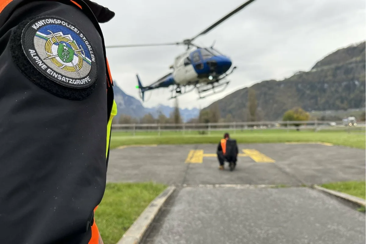  Walenstadt SG - Gleitschirmpilot nach Zusammenprall abgestürzt