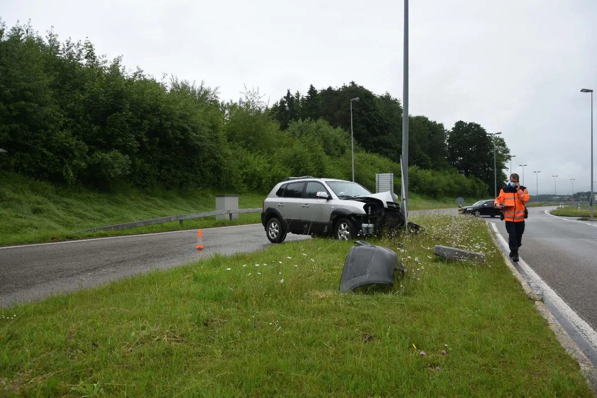19-Jährige bei Selbstunfall in Gossau SG verletzt
