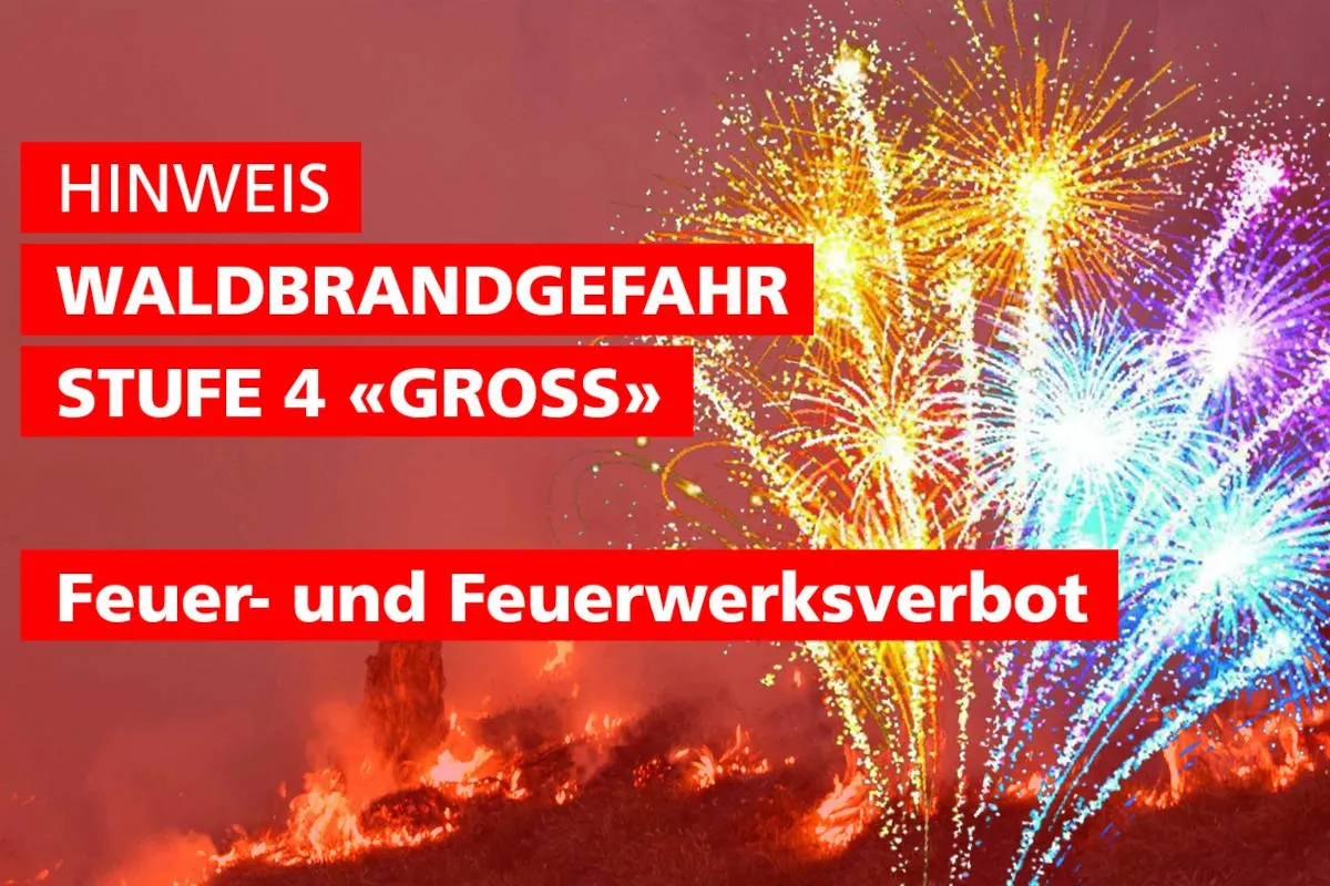 Kanton Solothurn – Absolutes Feuerverbot im Wald, in Waldesnähe, an Fluss- und Seeufern