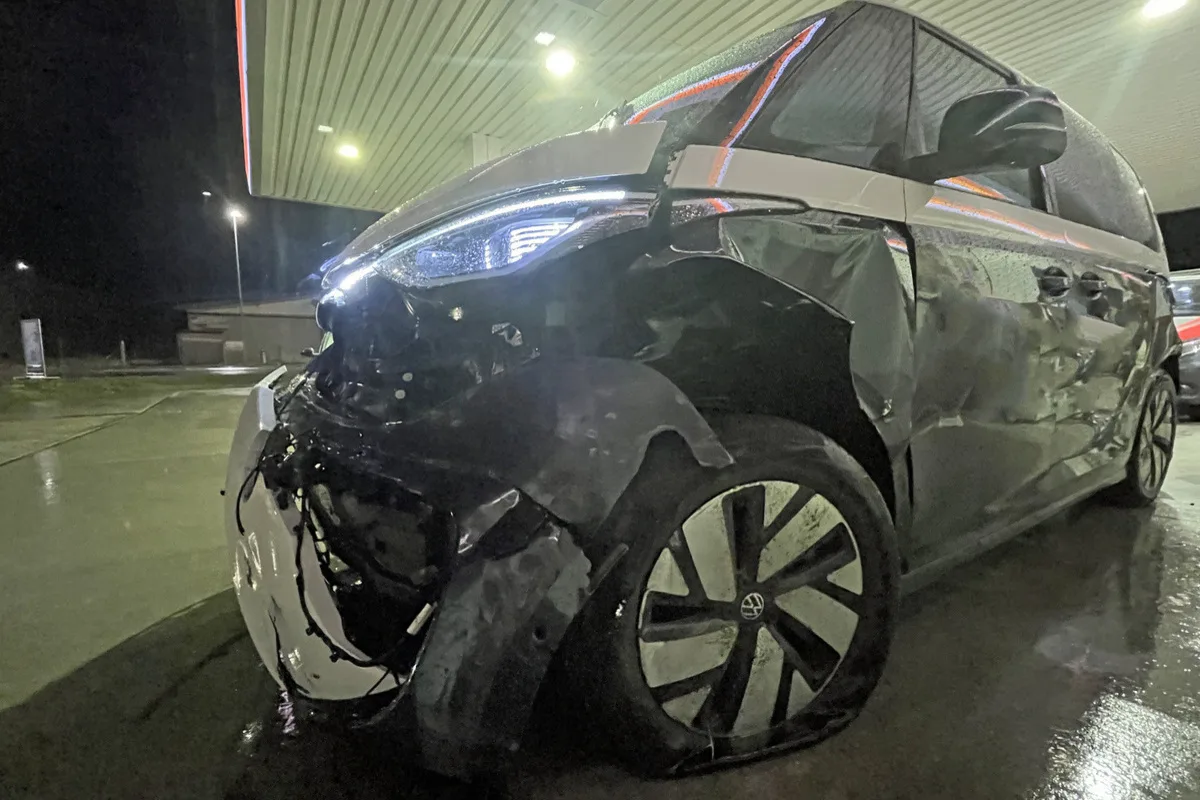 A2 Dagmersellen LU – Unfall auf nasser Fahrbahn