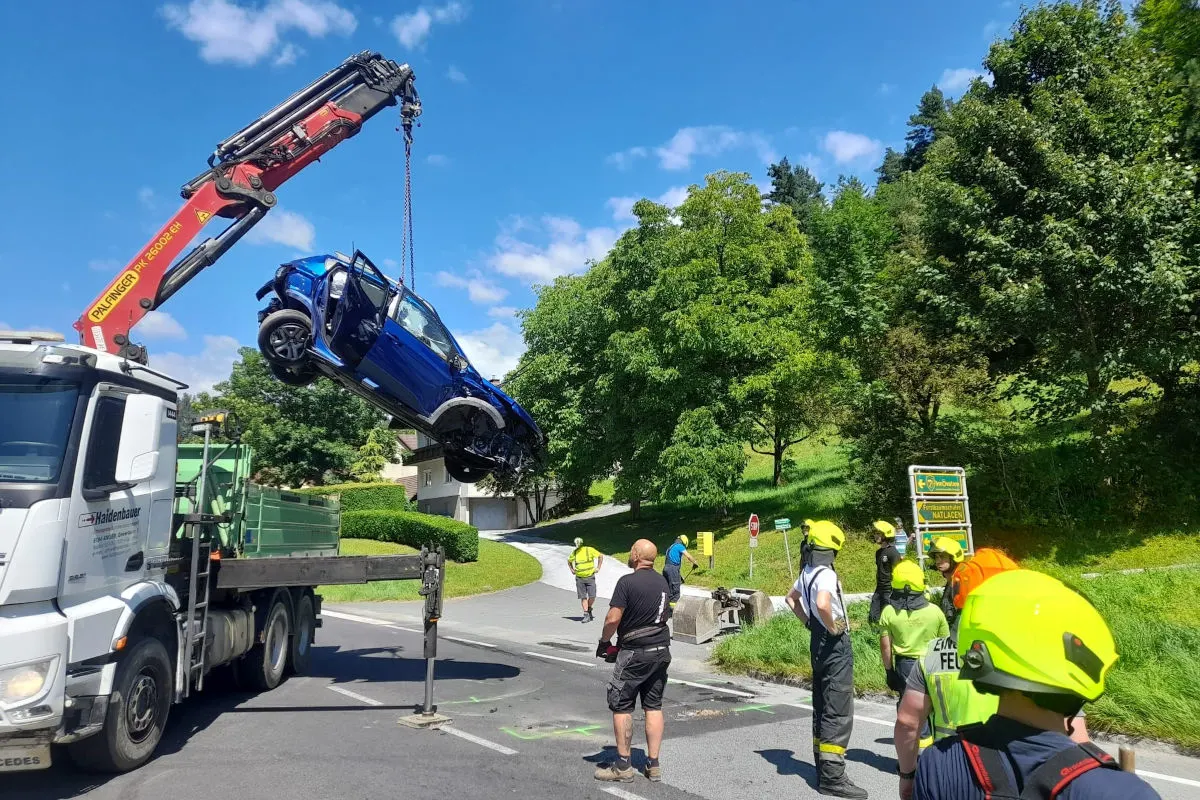Anger ST – Schwerer Unfall mit fünf Verletzten