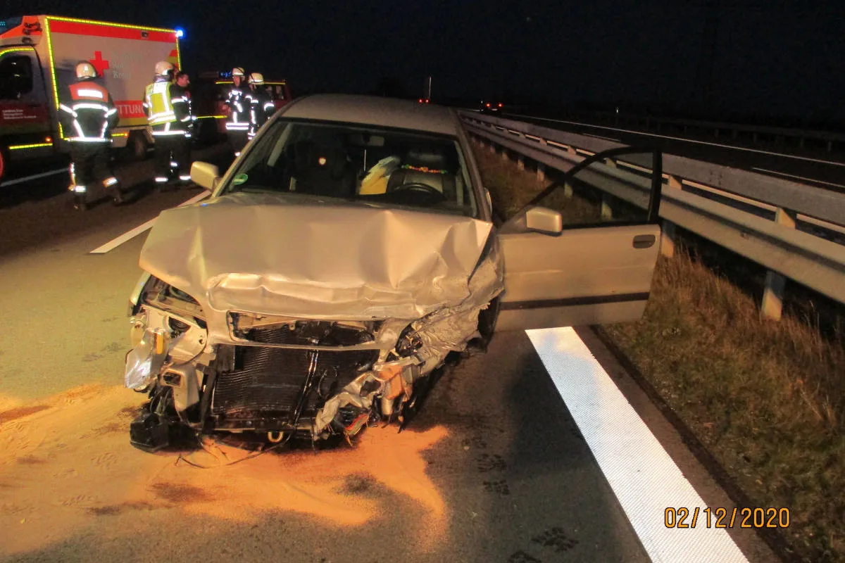 A26 bei Stade – Unfall auf der Autobahn führt zu vierstündiger Vollsperrung