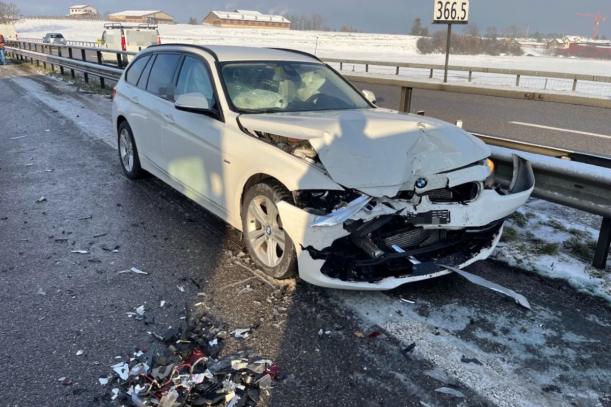 Niederwil SG - Stau im Berufsverkehr - Gleich drei Unfälle auf der A1