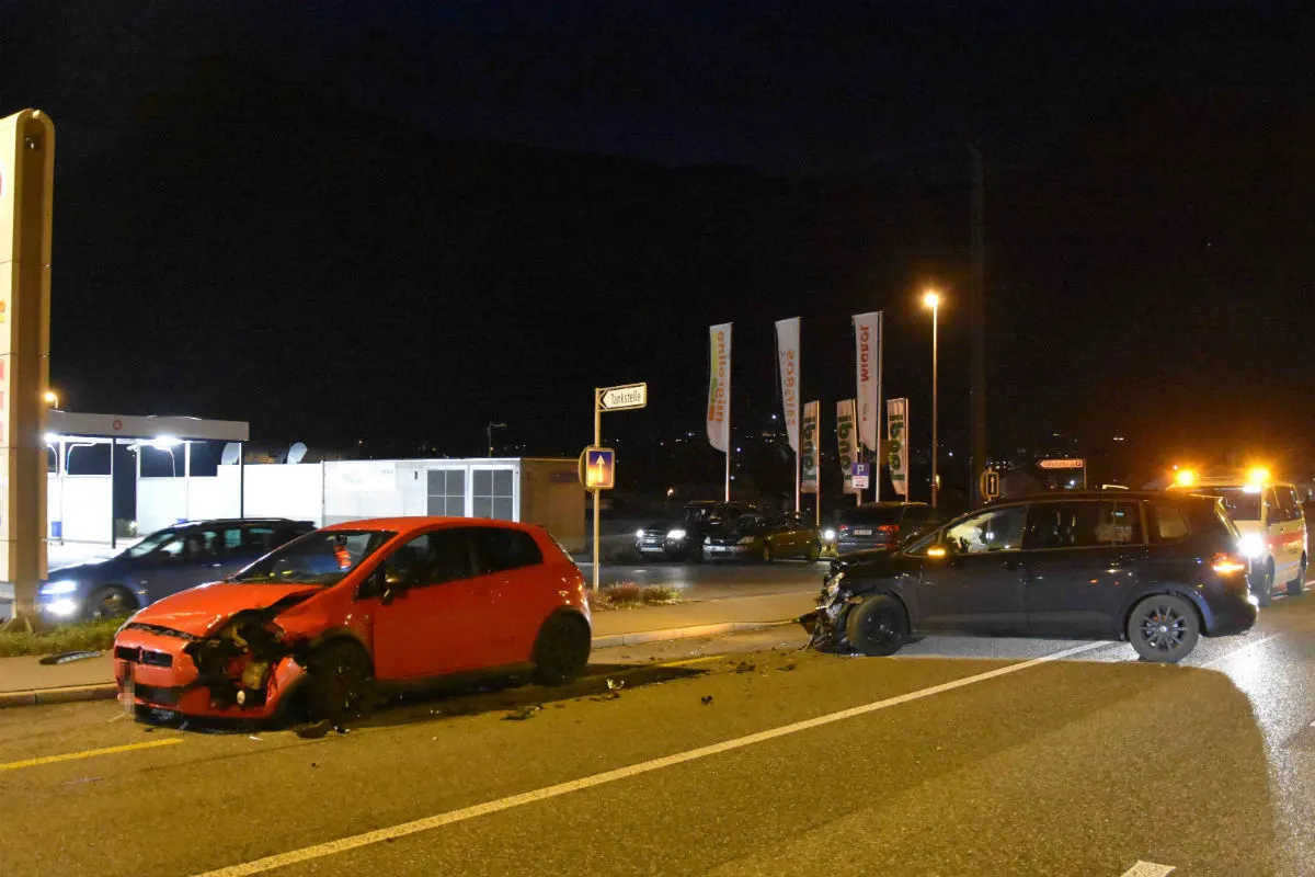 Trübbach SG -  Auto übersehen!