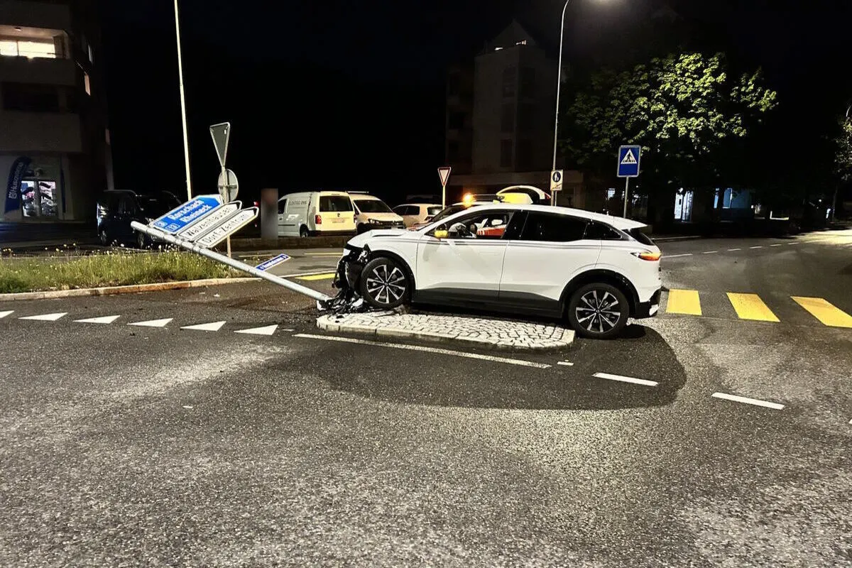 St. Margrethen SG - Fahrunfähig Unfall verursacht 