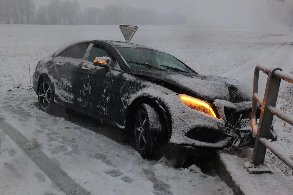 Kanton SG - 13 Unfälle wegen Schnee