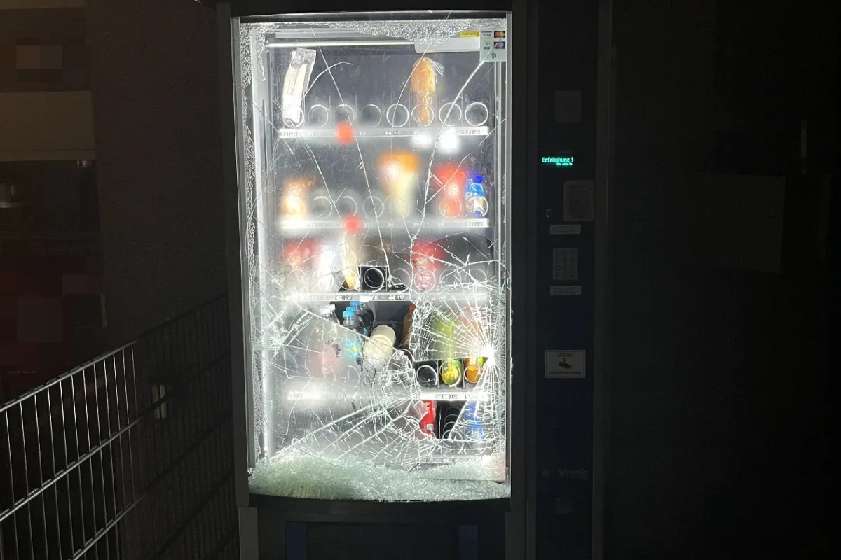 Polizeierfolg in Altstätten SG - Festnahme nach Aufbruch eines Snackautomaten