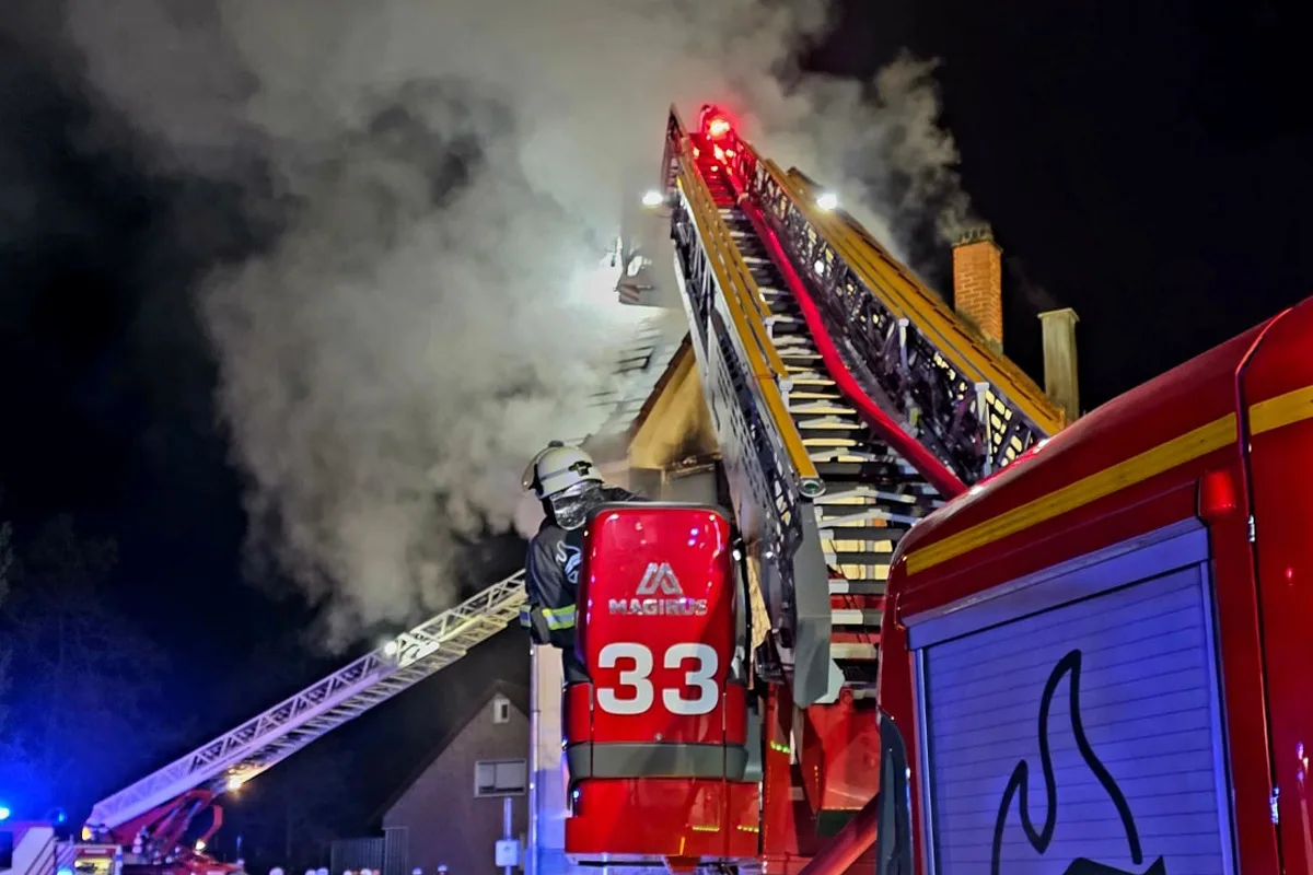 Trossingen – Ein Toter bei Brand in Einfamilienhaus