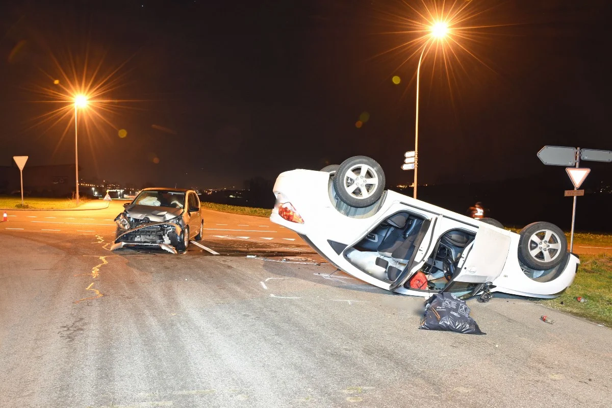 Triengen LU - Vier Personen nach Verkehrsunfall verletzt