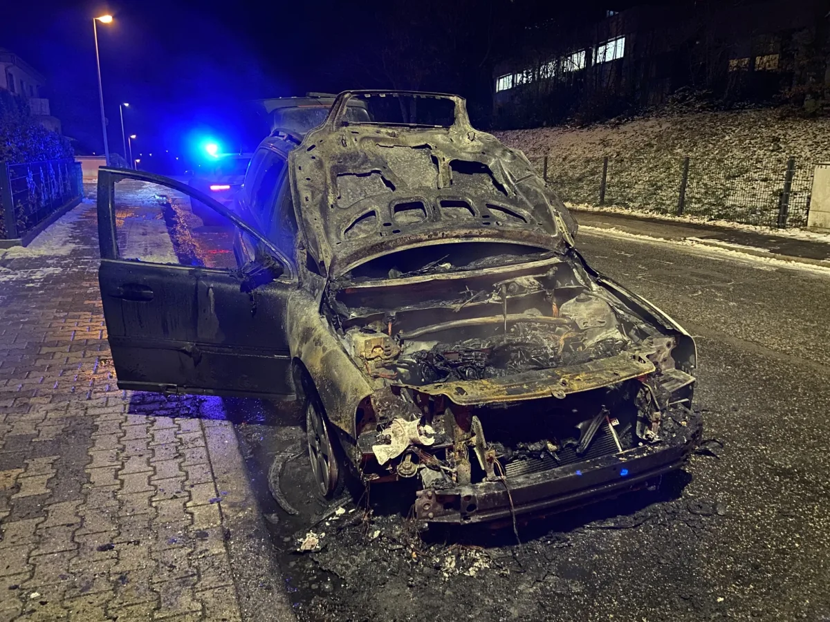 Grünstadt – Auto beim Weg zur Arbeit ausgebrannt