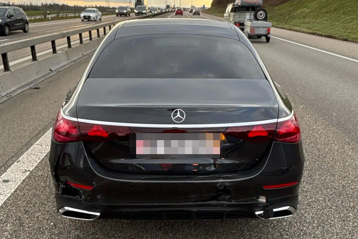 A1 Oberbipp SO – Auffahrunfall fordert Verletzte