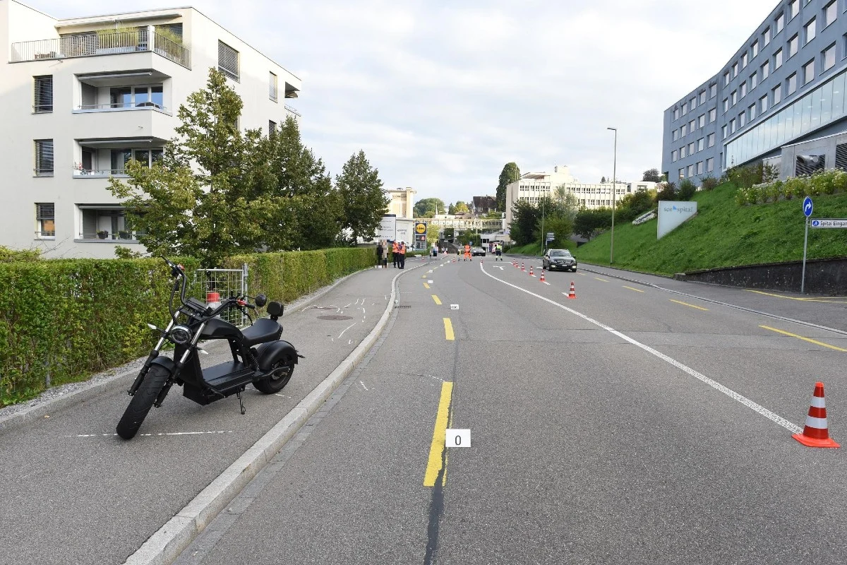 Horgen ZH - Zwei Verletzte nach Verkehrsunfall