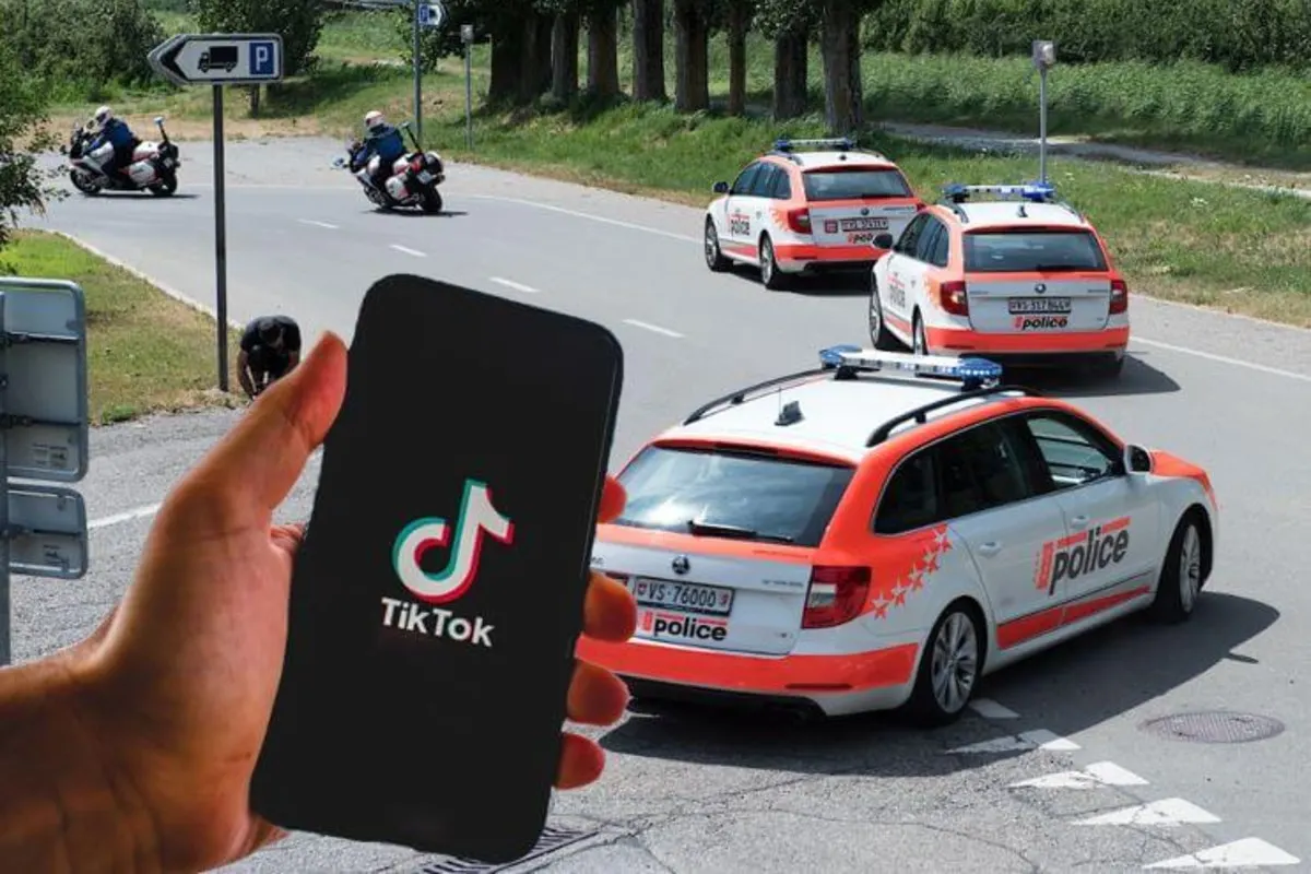 Die KaPo Wallis ist jetzt auf TikTok