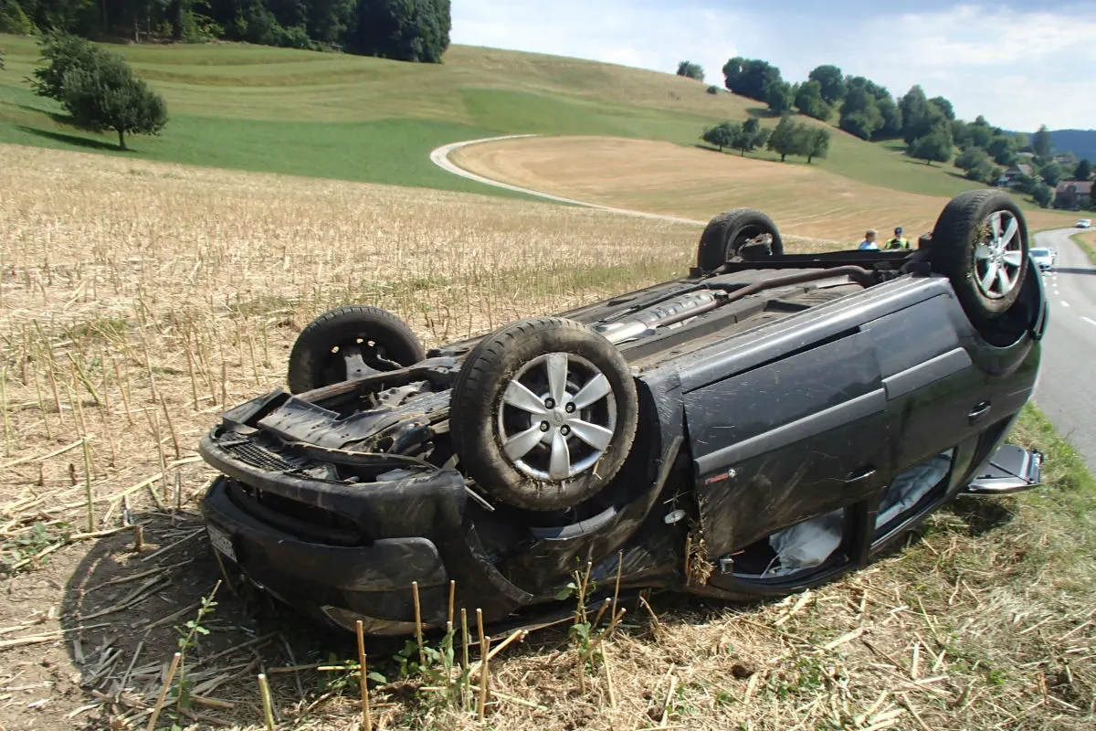 Egliswil AG - Auto überschlug sich (Zeugenaufruf)