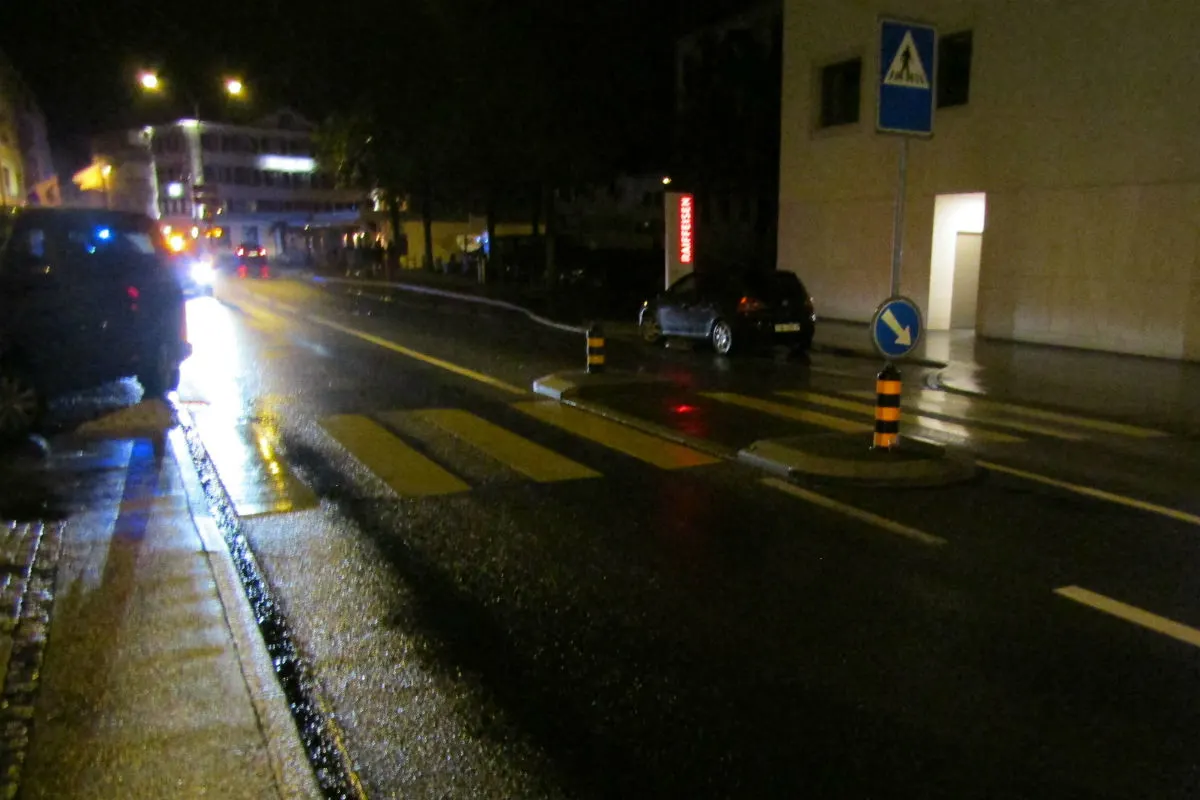 Näfels GL - Mann auf dem Fussgängerstreifen angefahren
